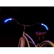 Luminence Fiberoptic Bicycle/Scooter Handle Bar Streamers