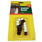 Golf Digest Scoring Beads Keychain
