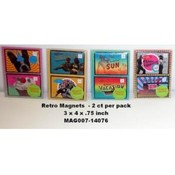 Assorted 2-Pack RetroMagnets