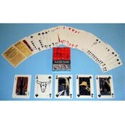Poker Size Deck of Playing Cards Wild West Theme