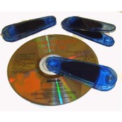 Plastic Translucent CD Cleaner