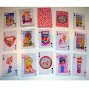 Deck of Playing Cards Pink Strawberry Girl Theme