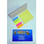 Misprint Sticky Notepad with Sticky Color Arrows