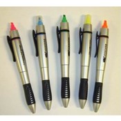 Misprint Plastic Double Sided Pen/Highlighter