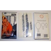 Body Styles Tattoo Bands Fashion Jewelry - Black