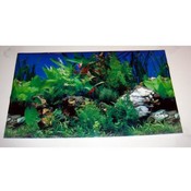 Scenic 2-Sided Plastic Aquarium Poster Backing