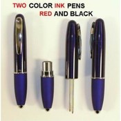 Metal 2 Color Mini Bullet Style Pen