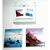Set of 2 Large Square Inspirational Magnets