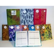 Assorted Spiral Bound Undated Weekly Planners