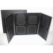 Leatherette Tr-Fold Large 8 Gallery Photo Frame