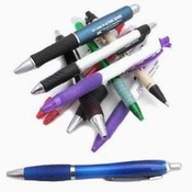 IMPRINTED plastic retractable PENS