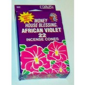 22 Pack Incense Cones African Violet Flavor