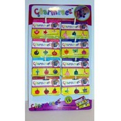 Charmzeez 3-Pack Girls Themed Clasp Charms