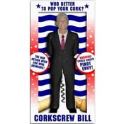 President Bill Clinton Corkscrew Bottle Opener