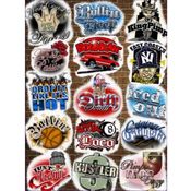 Assorted Novelty Street Slang Stickers