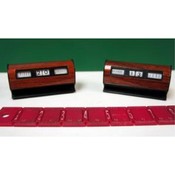 Retro Manual Desk Roll Calendar