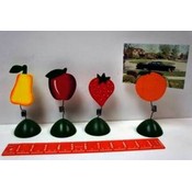 Assorted Wooden Fruit Photo Picture Holders
