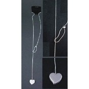 SilverTone with Heart Shaped Pendant