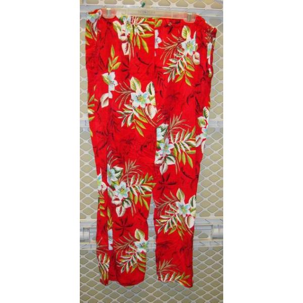 plus size red pants