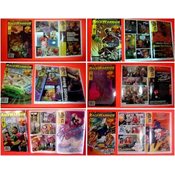 Assorted Race Warrior Comic Books