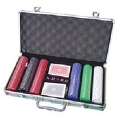 Casino Case With Poker Chips