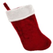 19" Plush Christmas Stocking
