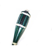 36" Green Bamboo Tiki Torch