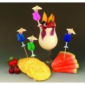Tropical Drink Party Picks Counter Display Wholesale Bulk