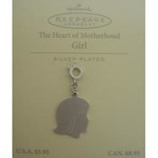 Hallmark-Heart of Motherhood - Silver Plated Charm