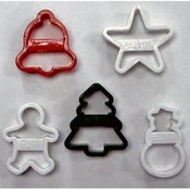 Plastic Christmas Cookie Cutter Floor Display