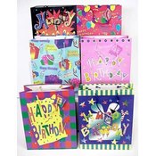 Medium Birthday Gift Bag, 2pk
