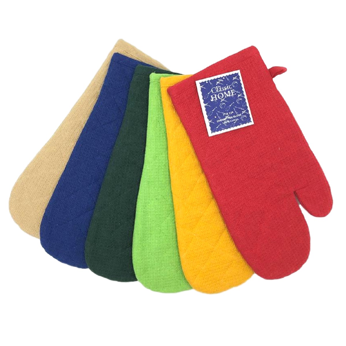 Wholesale Classic Home Woven Oven Mitt 13" Solid Color DollarDays