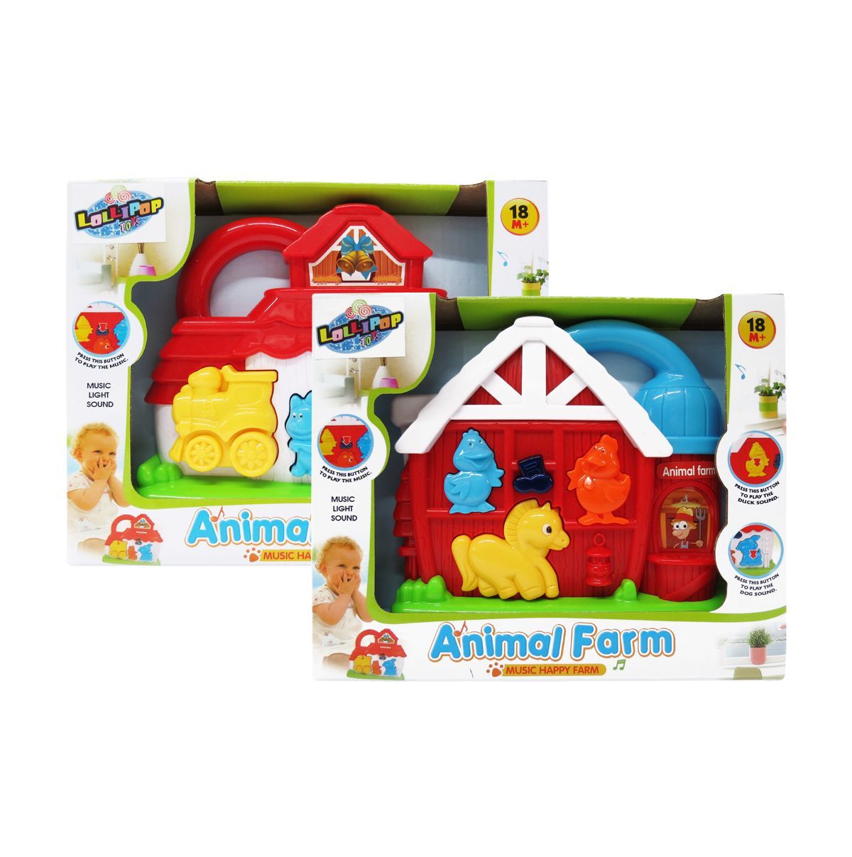 musical animal toys