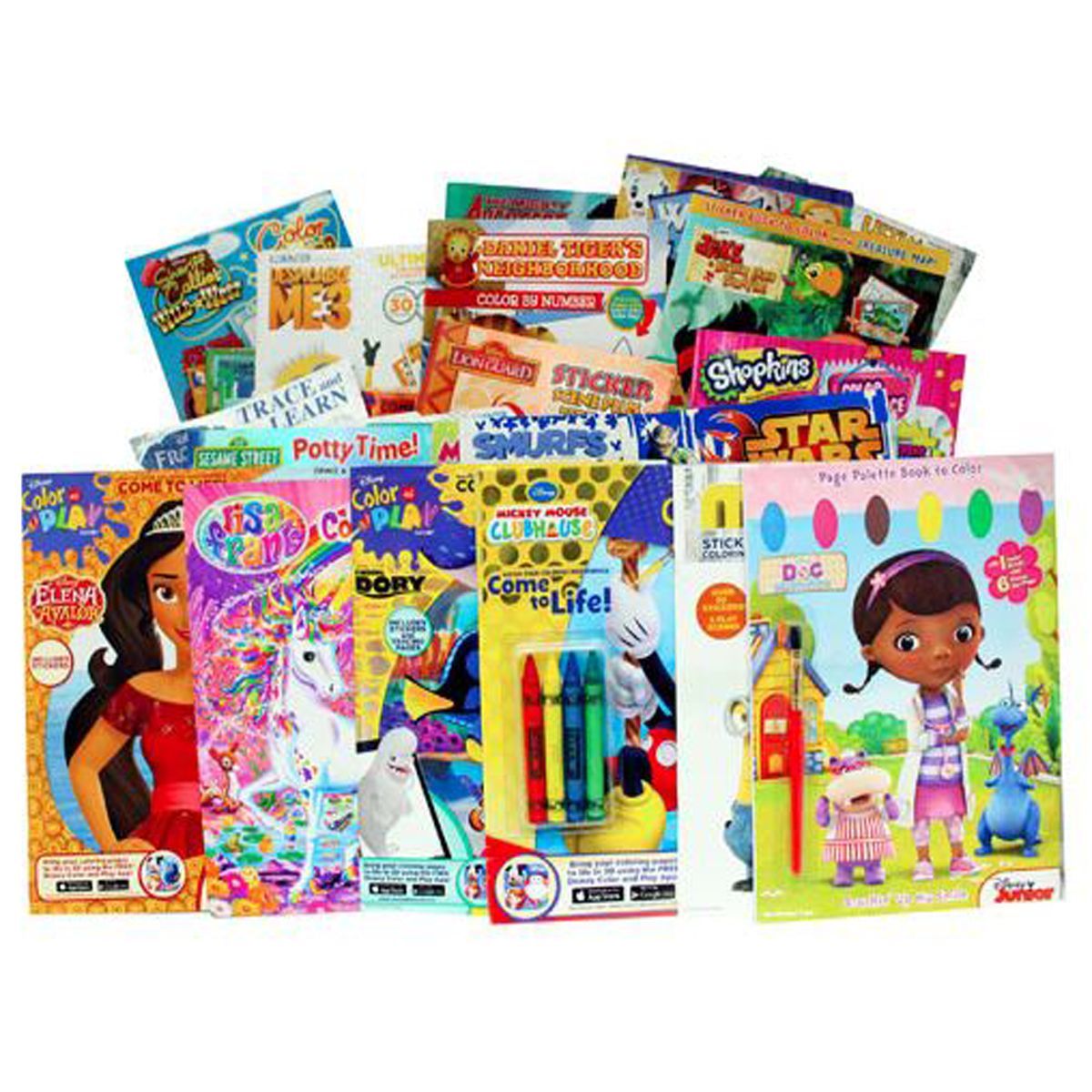 Wholesale Licensed Color Activity Books Assorted DollarDays