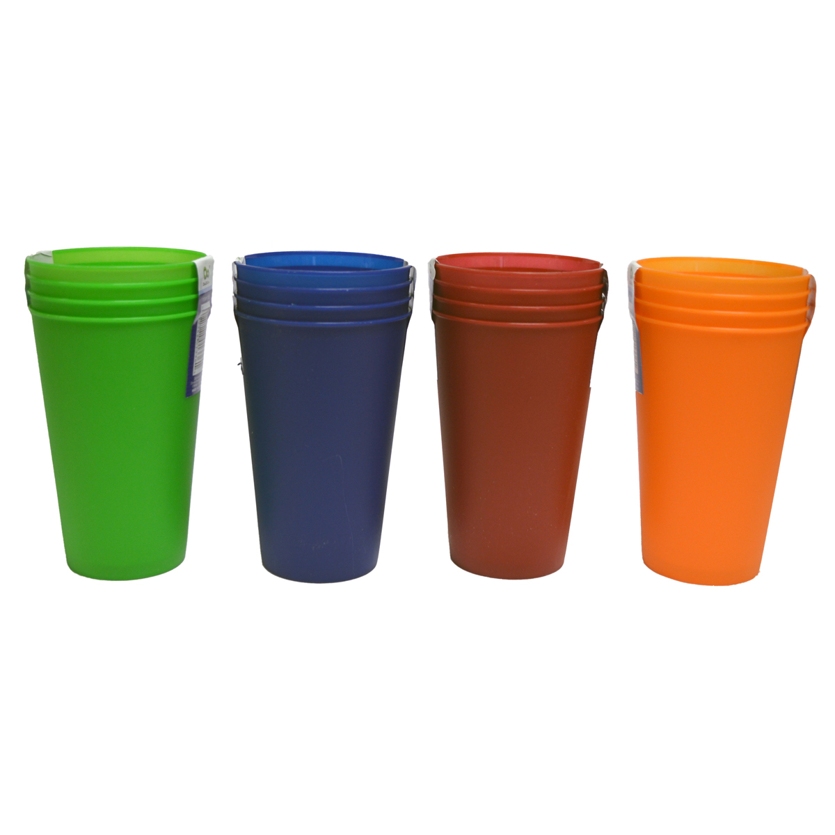 Wholesale Set of 4 Plastic Tumblers 14 oz. DollarDays