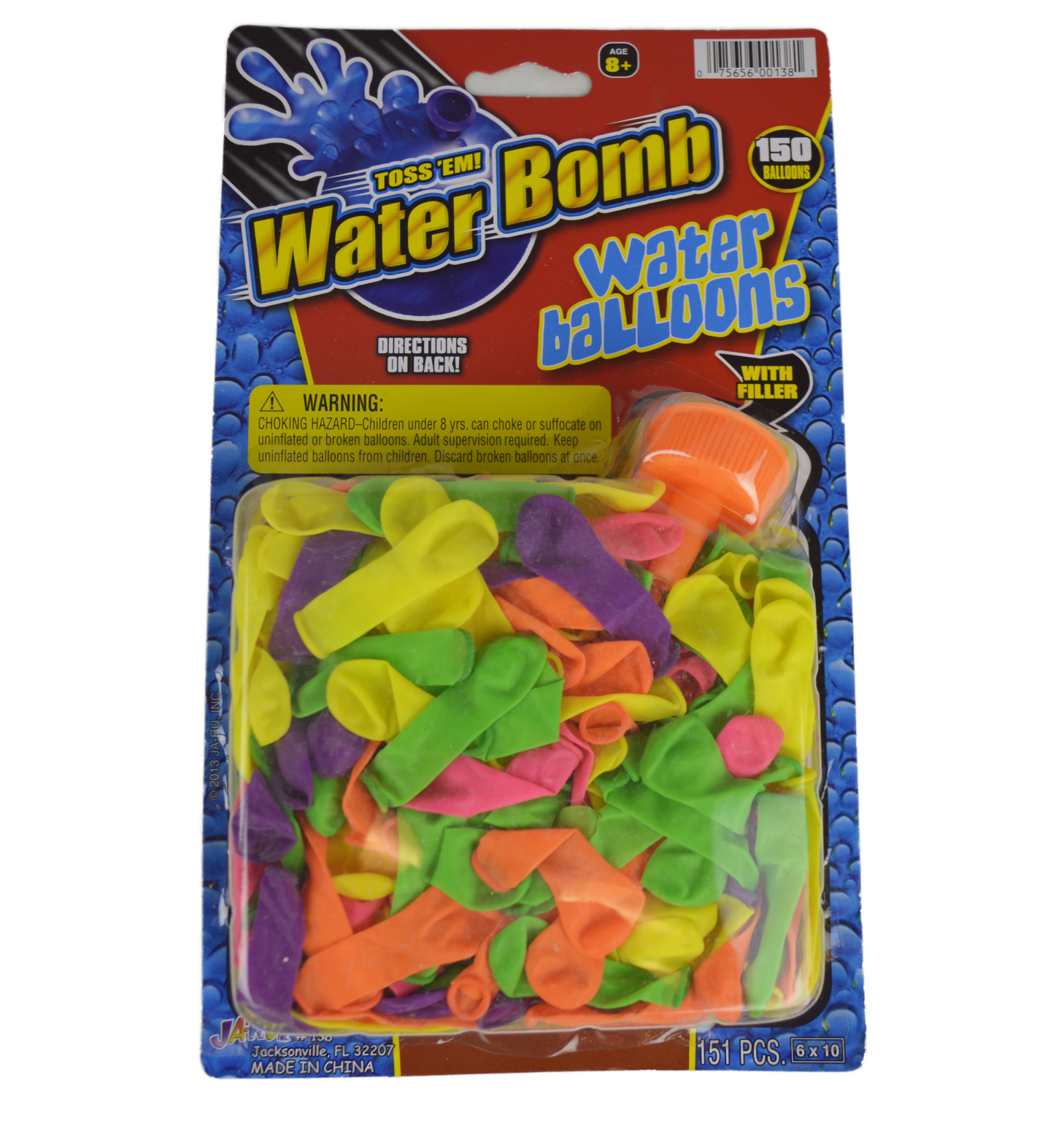Wholesale 150 pack Water Bomb Balloons w/ Water Filler DollarDays