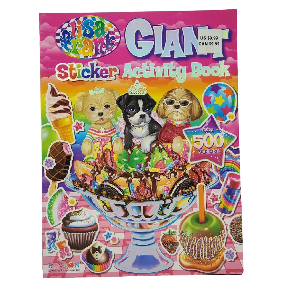 Wholesale Lisa Frank Giant Sticker Activity Book DollarDays