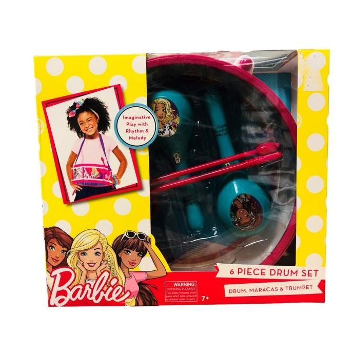 Wholesale 6 Piece Barbie Drum Set (SKU 2362279) DollarDays