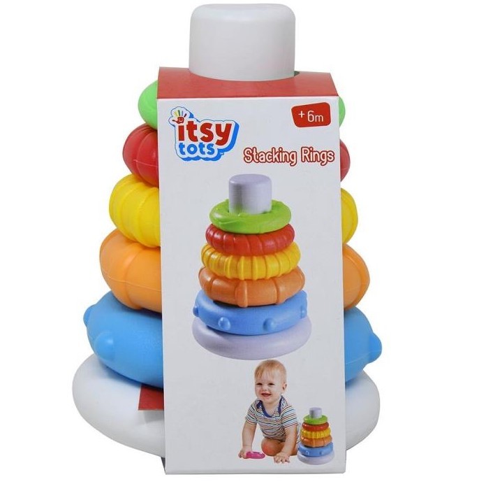 Wholesale Baby Stacking Rings, 7 Pieces DollarDays