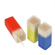 Toothpicks in holder