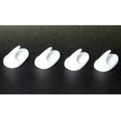 Medium Adhesive Oval Hooks, 4pk