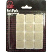 12 pk. Square Felt Pads