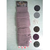 Ladies Knitted Arm Warmers- Assorted Colors