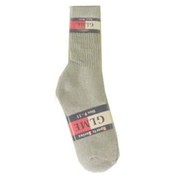 Crew Sport Socks-All Grey -L