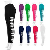 Ladies Footless Ripped Tights