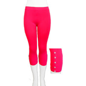 Seamless ' Capri w/ Accessory- Rose Pink