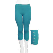 Seamless ' Capri w/ Accessory- Sky Blue