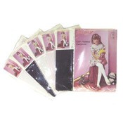 Girl'S Plain Tights, Medium /  Color: Assorted
