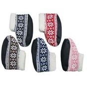 "J-Ann" Ladies's Boot Slipper- Home Shoes