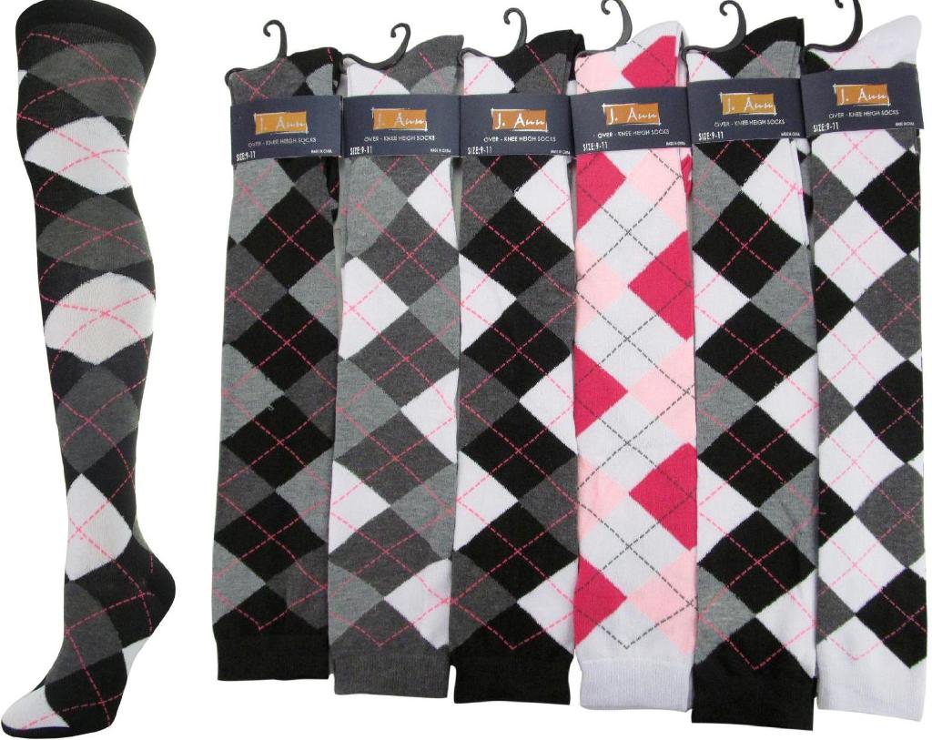 toddler argyle knee socks